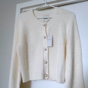Crew Pearl Button Cardigan